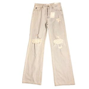 Kancan 90’s Button Fly Flair Jeans Light Blue Denim Highrise Size 9/28